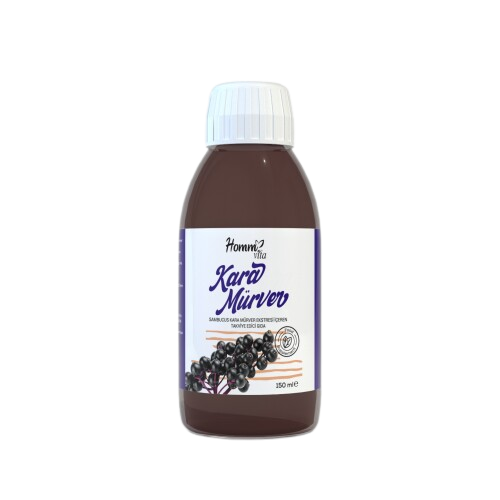 Homm Vita Kara Mürver Takviye Edici Gıda 150ml